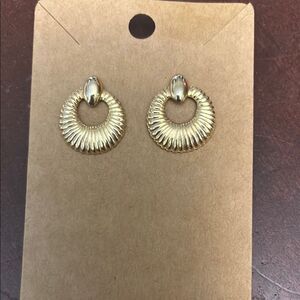 Elegant Gold Hoop Earrings
